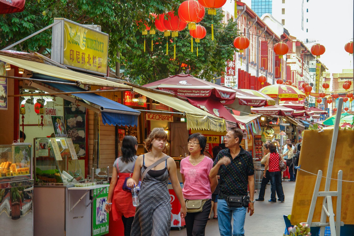 Chinatown in Singapore